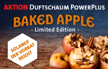 Aktion: Duftschaum PowerPlus Winter PP305 – limited Edition BAKED APPLE